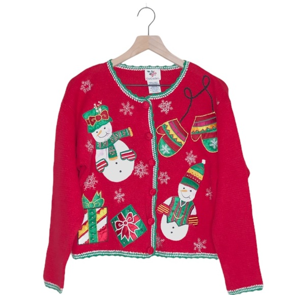 Nutcracker Vintage 90s Ugly Christmas Sweater S - Picture 1 of 8